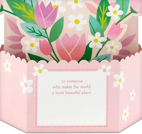 Hallmark Paper Wonder Mothers Day Pop Up Card with Sound and Motion (Butterfly Garden) in Saudi Arabia