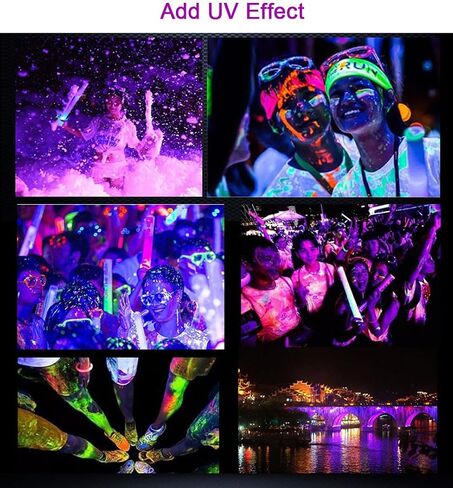 DJ Disco Stage Party Lights - UV Laser Light Effect RGB Led Sound Activated Strobe Lighting with Remote Control for Indoor Christmas Halloween Karaoke Pub KTV Bar Dance Birthday Wedding in Saudi Arabia