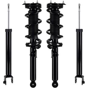 PM Auto Set Front Quick Complete Strut-Coil Spring-Rear Shock For 2009 2010 Infiniti G37 Sedan RWD in Kuwait
