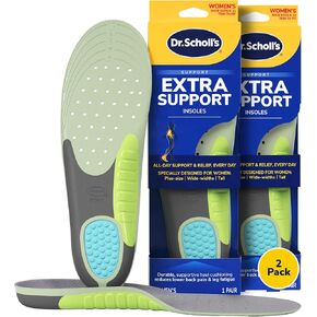 Dr. Scholl's Extra Support Insoles for Women, Size 6-11, 1 Pair, Trim to Fit Inserts in Kuwait