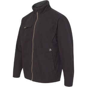 سترة عمل قماشية للرجال من DRI Duck 5037 Endeavour Canyon Cloth™ مع بطانة من الشيربا (X-Large، أسود) in Kuwait