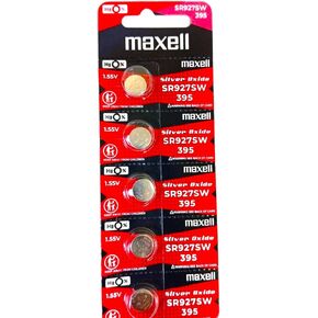 One (1) X Maxell 395 SR927SW SB-AP Silver Oxide Watch Battery 1.55v Blister Packed in Kuwait