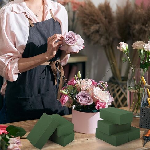24 Packs Floral Foam Blocks Wet & Dry Floral Foam Bricks 5.5x3.1x1.8 Inch Flower Arranging Kit for Fresh and Artificial Flowers Florist Foam Blocks for Wedding Home Decor in Saudi Arabia