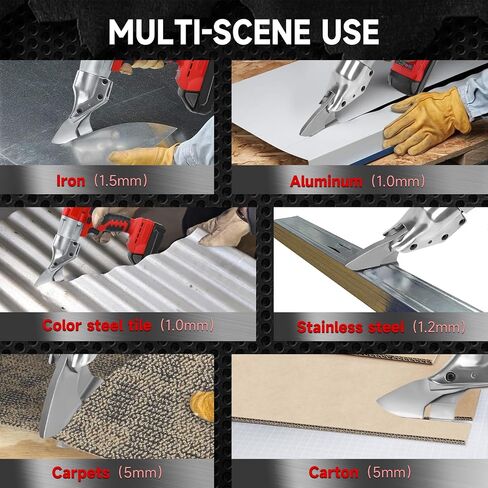 القص المعدني اللاسلكي لبطارية DeWalt 20V Max ، مقص معدني كهربائي بدون فرش لقطع الألواح غير القابل للصدأ ، المعدن ، الحديد ، السجاد ، الجلد ، الورق المقوى (بدون بطارية) in Kuwait