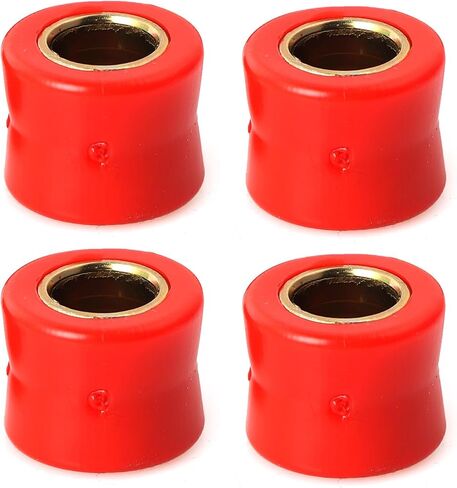 Minho 4Pcs 10MM Rear Shock Absorbing Suspension Bushing Set in Rubber Material Compatible with Most Motorcycles Scooter ATV UTV Go Kart in Saudi Arabia