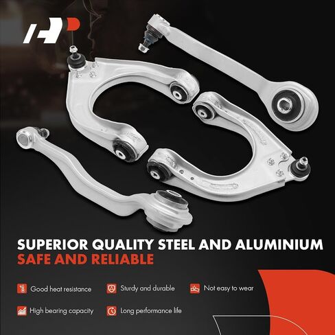A-Premium Set of 12, Front Lower Forward Rearward & Upper Control Arm, Sway Bar Link, Outer Tie Rod End, Lower Rear Outer Ball Joint, Compatible with Mercedes-Benz E320 E350 E500 E550 E55 AMG CLS500 in Saudi Arabia