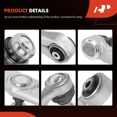 A-Premium Set of 12, Front Lower Forward Rearward & Upper Control Arm, Sway Bar Link, Outer Tie Rod End, Lower Rear Outer Ball Joint, Compatible with Mercedes-Benz E320 E350 E500 E550 E55 AMG CLS500 in Saudi Arabia