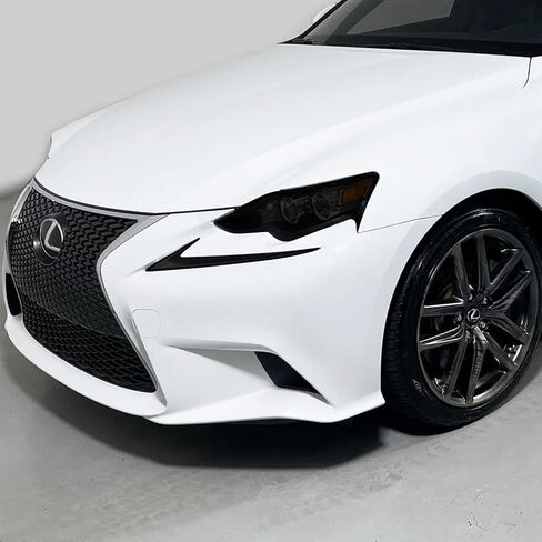 SlickMod PreCut Vinyl Smoke Tint for 2014-2016 Lexus is Headlight (1. Headlight, 20% Dark Smoke) in Saudi Arabia