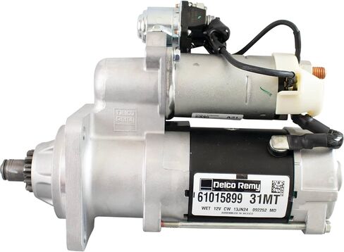DB Electrical DRA-61015899 Starter متوافق مع/بديل لـ Delco 61005252، 61015899، 61016540، 61025808، 8200739، 8201105 طاقة 4.100 كيلو وات، عدد الأسنان 11، اتجاه الدوران في اتجاه عقارب الساعة in Saudi Arabia