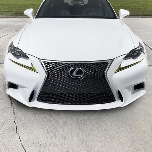 SlickMod PreCut Vinyl Smoke Tint for 2014-2016 Lexus is Headlight (1. Headlight, 20% Dark Smoke) in Saudi Arabia