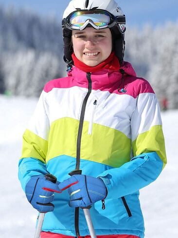 Hicarer 2 Pairs Kids Waterproof Winter Gloves Snow Gloves for Boys Girls Child Toddler Warm Ski Gloves for Cold Weather in Saudi Arabia