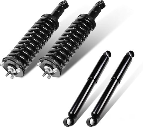 SCITOO 4pcs Front Rear Complete Struts Shocks Absorbers for 1995 1995 1997 1998 1999 2000 2001 2002 2003 2004 for Toyota Tacoma Struts Spring Assembly 171352L 171352R 37113 in Saudi Arabia