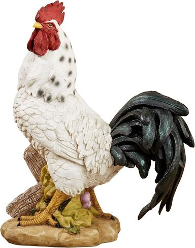 Touch of Class Sussex Rooster Table Sculpture Off White 13 Inches Tall in Saudi Arabia