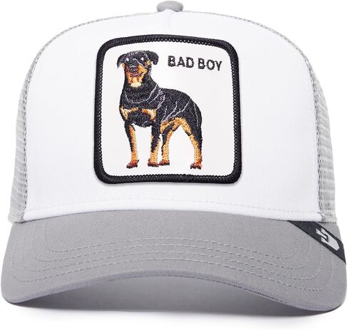 Goorin Bros. Hat Bad Boy Trucker Cap Unisex Synthetic Light Grey in Saudi Arabia