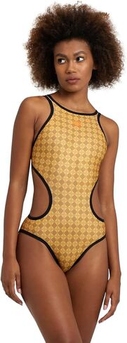 ARENA One Women's Sports Swimsuit Double Cross Back MaxLife One Piece Pool Racing Training Competitive Swim Bathing Suit in Kuwait