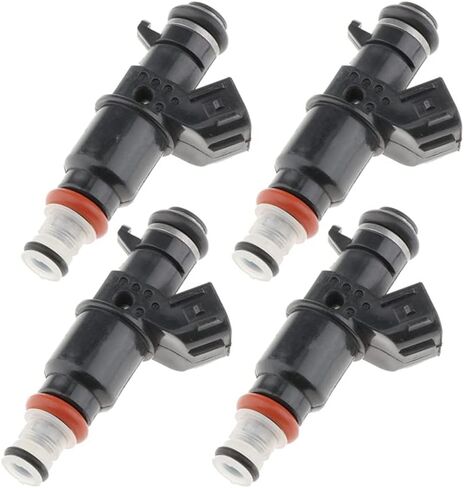 16450-RAA-A01 A01 16450RAAA01 4 قطعة حاقن الوقود متوافق مع 2003-2007 Hond-a Accor-d Acur-a RSX 2.4L i4 in Saudi Arabia
