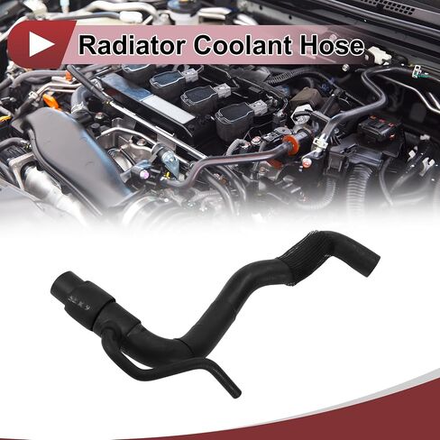 1 Pcs Radiator Coolant Hose for Toyota RAV4 2.5L 2006-2012 Engine Heater Hose No.1657128250 Black Rubber in Saudi Arabia