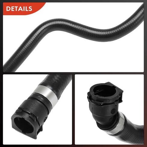 A-Premium From connecting pipe to expansion tank Radiator Coolant Hose Compatible with BMW 745i/745Li 2002-2005 4.4L, 750i/750Li 2006-2008 4.8L, Alpina B7 2007-2008 4.4L in Saudi Arabia