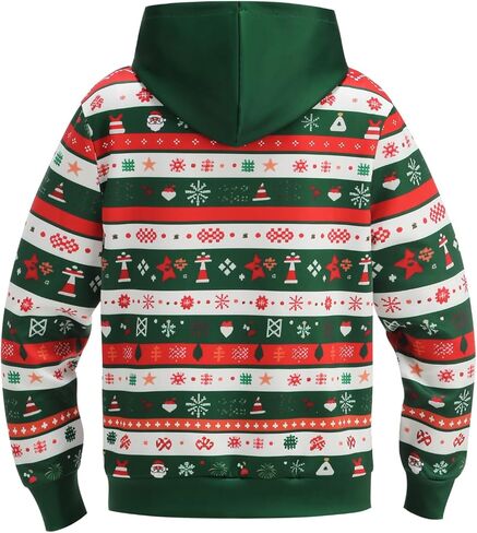 yolsun Kids Novelty Christmas Sweater Hoodie,Boys/Girls Ugly Christmas Sweatshirt, Chrismas Costume in Kuwait
