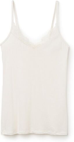 Intimissimi Woman's Modal Ultralight Cashmere Blend Top with Lace in Saudi Arabia