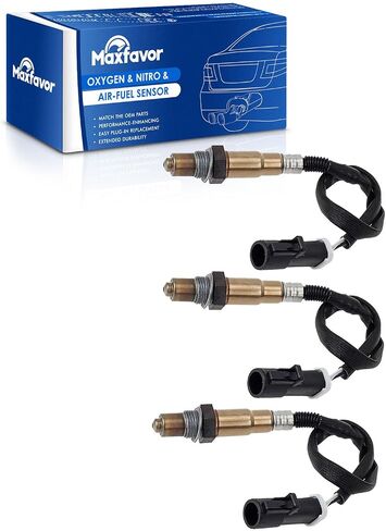 MAXFAVOR 3Pcs Oxygen Sensor Set Replacement for Ford Ranger 1997 1998 1999 2000 V6 4.0L 3.0L Upstream and Downstream O2 Sensor234-4403 x3 02 Sensor in Saudi Arabia
