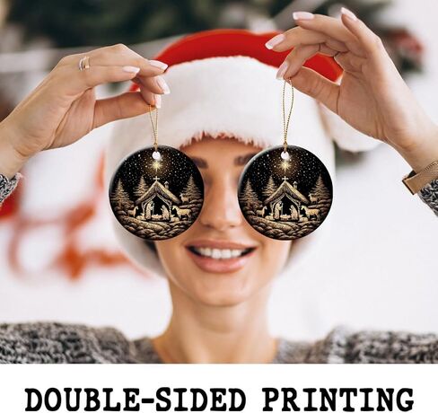 Miscarriage Gifts Ceramic Christmas Ornament - Angel Baby Miscarriage Sympathy Gift for Mother, Father, Family - Be with Jesus Memorial Ornaments - Infant, Child Loss Grief in Kuwait