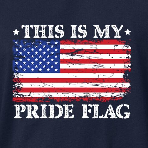 This is My Pride Flag | Funny Pro USA Patriotic Political Mens Tank Top in Saudi Arabia