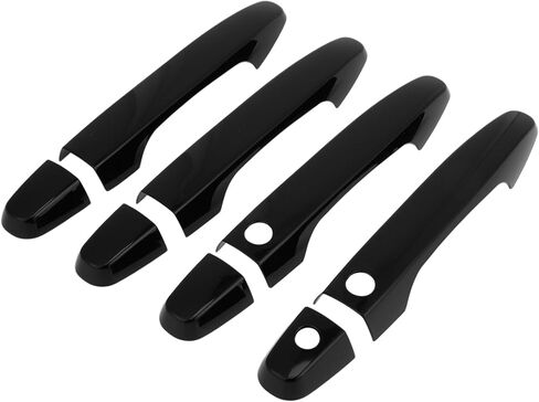 1 Set Car Door Handle Cover for Honda CR-V 2012-2016 Outside Gloss Black ABS in Saudi Arabia