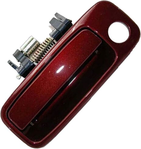 Compatible with Toyota 1997-2001 Camry Burgundy 3N6 Outside Outer Door Handle Front Left Driver Side 97 98 99 00 01 in Kuwait