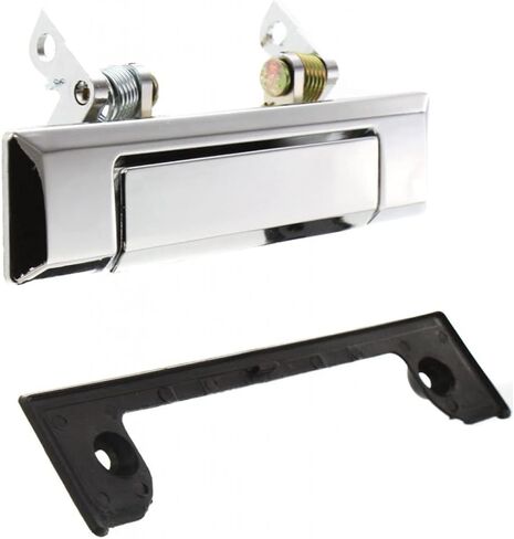 KarParts360 for Toyota Pickup 1984 85 86 87 1988 Exterior Door Handle Front, Driver OR Passenger Side Chrome Trim: All Submodels | TO1310107 | 6922089108 in Saudi Arabia