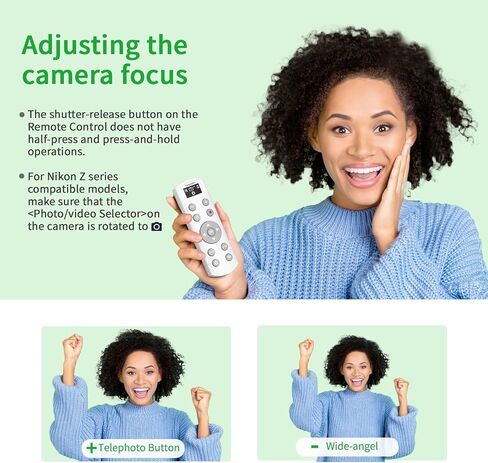 Wireless Remote Shutter Release with OLED Display Rechargeable Multi-Function Camera Remote Control Compatible with Canon R/RP/R5/R8/R50/R100/M50/M200/M6 Mrak II/R5 II/6D II/G7X Mark III/SL2/SL3/T7i in Kuwait