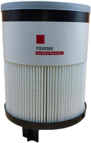 Fuel Filter Water Separator Filter FS20385 Compatible with Detroit Diesel DD13 DD15 DD16 / Cummins ISX and X Diesel Engines,Fits Fuel Pro 485 Fuel Processor Housings Replaces Fleetguard FS20083 in Saudi Arabia