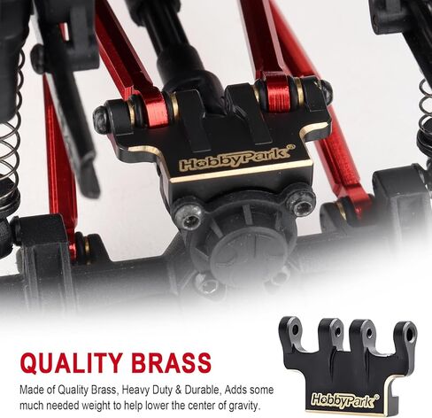 Hobbypark Aluminum High Clearance Links Set & Brass Link Mounts for Axial SCX24 Gladiator 1/24 Crawler Car Upgrade Parts in Saudi Arabia