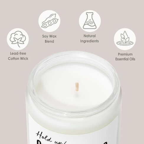 70th Birthday Gifts for Women Men, Unique 70th Birthday Gifts, Happy 70 Year Old Bday Present for Mom Dad, 70 Year Old Bday Decorations, Bday Candle 7oz Soy Wax Lavender & Woods Scented in Saudi Arabia