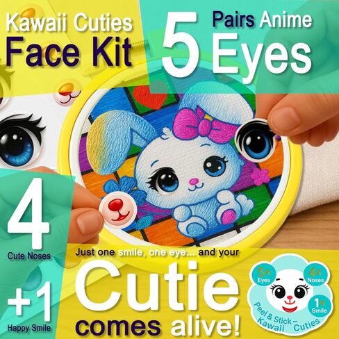 Genius Skills Embroidery Kit for Beginners - Master 42 Stitches with Step-by-Step Videos, DIY Cross Stitch Kit, Embroidery Patterns, Needles, Hoop & Tools for Adults and Beginners in Saudi Arabia