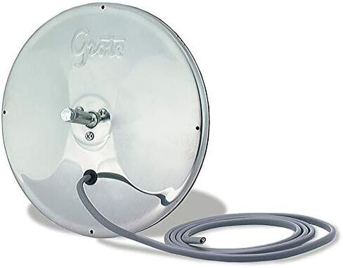 Grote 8" Convex Heated Mirror, Stainless Steel (12283) in Saudi Arabia