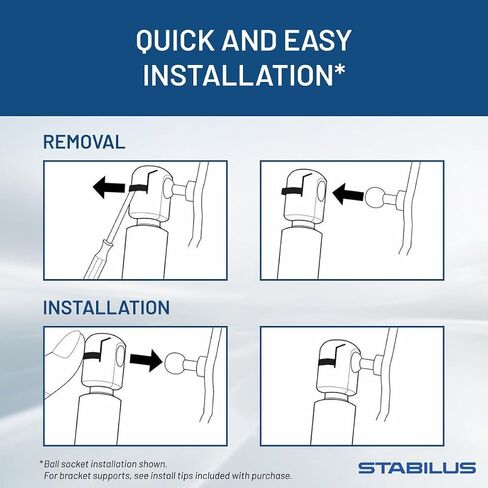 Qty (2) Stabilus 4B-521503 Fits GLK Series 10-15 Liftgate Supports with Power Gate in Saudi Arabia