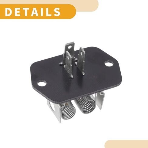 HVAC منفاخ المحرك المقاوم سخان منفاخ المقاوم رقم SW2650C/35888/RD536470/2365068/2205445 لـ Freightliner 108SD 2010-2020 بلاستيك معدن 1 قطعة in Saudi Arabia