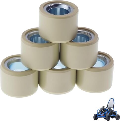 18x14 مللي متر/0.71 "x0.55" GY6 انزلاق الأسطوانة الأوزان 15 جرام/0.033lb ل 180-230cc الصينية سكوتر الدراجة ATV الذهاب كارت 4-السكتة الدماغية المحرك in Kuwait