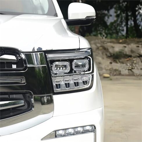 Compatible For Great Wall Tank 500 2022 2023 Headlight Shell Headlamp Transparent Lampshade Cover Lens Auto Replacement Parts(1PCS Right Side) in Saudi Arabia