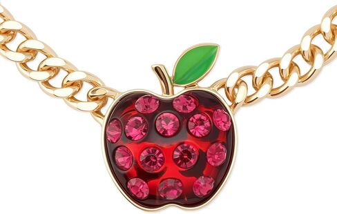 قلادة Betsey Johnson النسائية المستقيمة بقلادة Apple in Saudi Arabia