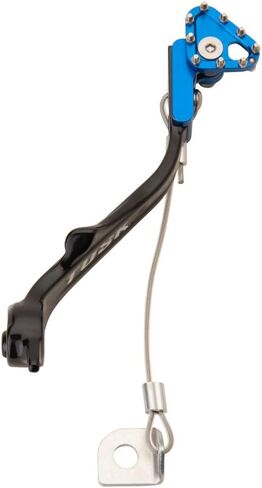 Tusk Aluminum Brake Pedal Blue Tip Compatible with Husqvarna 701 Enduro 2020-2024 in Saudi Arabia
