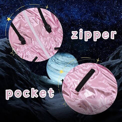 زي رائد الفضاء LMYOVE للنساء بأكمام طويلة مع حزام قابل للتعديل ورقع لحفلات الهالوين التنكرية in Kuwait