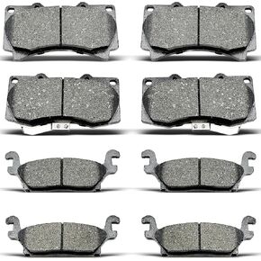 D1119 D1120 8pcs Front Rear Ceramic Brake Pads Sets Fit For 2006 2007 2008 2009 2010 For Hummer H3,2009 2010 For H3T in Saudi Arabia