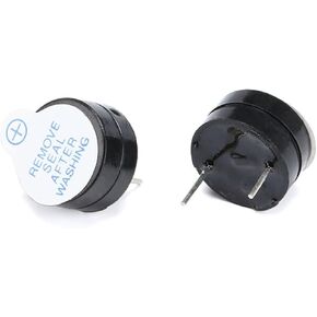 10pcs 5V Active Buzzer Alarm Sounder Speaker Electromagnetic Height 6.5mm Electric Buzzers in Saudi Arabia