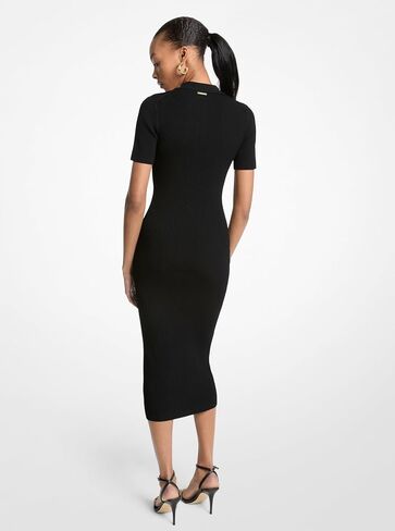 Michael Kors Women's Short Sleeve Midi Polo Dress in Saudi Arabia