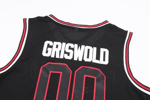 Griswold #00 فيلم عيد الميلاد لكرة السلة الفانيلة مخيط الحروف والأرقام S-XXXL in Kuwait
