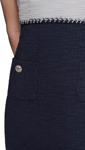 KARL LAGERFELD Women's Contrast Knit Sleeveless Mini Dress in Saudi Arabia