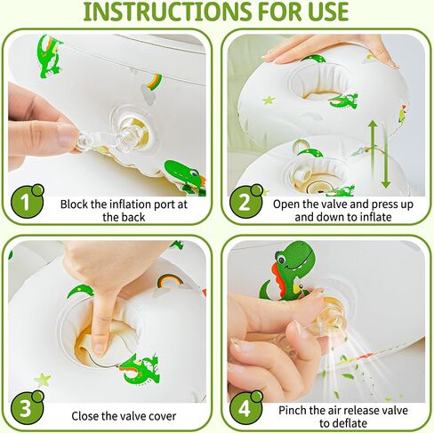 مقعد الطفل القابل للنفخ للأطفال من 3-36 أشهر ، وجلس الطفل على كرسي بني في مضخة الهواء تفجير مقعد أرضي لدعم الظهر لمدة 3 أشهر وأعلى ، ومساحة كبيرة كرسي طفل قابلة للنفخ (حماة) in Kuwait