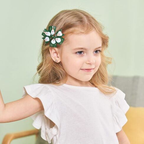 Choicbaby 3 Inches Hair Bows for Girls Pink Grosgrain Ribbon Pinwheel Hair Bows Clips Toddler Bows Hair Clips for Birthday Baby Shower Gifts 6 Pack Photo Props in Kuwait